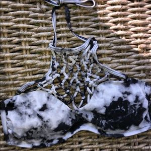 Hollister high-neck bikini top